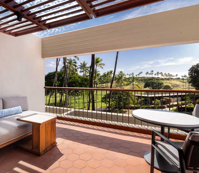 Golf Vista Deluxe Lanai View