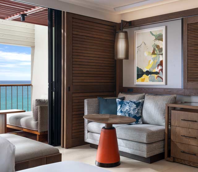 Oceanfront Seating View